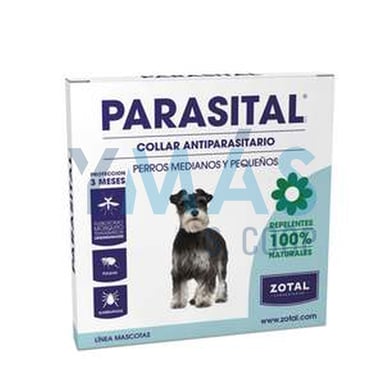 COLLAR PARASITAL PERROS MEDIANOS Y PEQUEÑOS