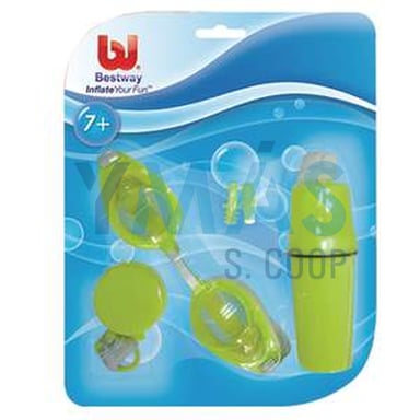 SET NATACION (GAFAS/TAPON/PINZA/CONTENEDOR) INFANT