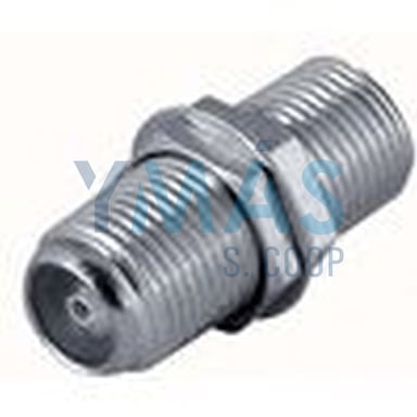 CONECTOR F  DOBLE HEMBRA C/TUERCA