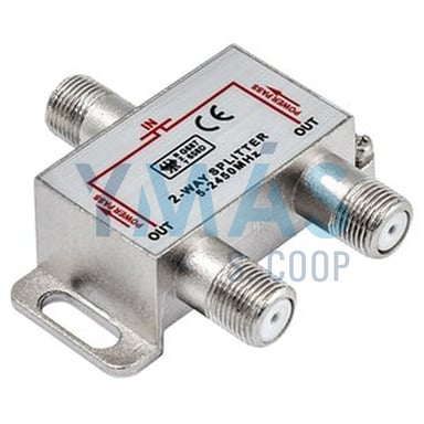 SPLITTER DIGITAL 5-2450MHZ 2VIAS