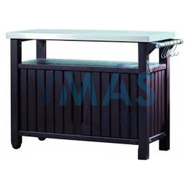 MUEBLE BARBACOA WHOLE STEEL TOP 279 LT.
