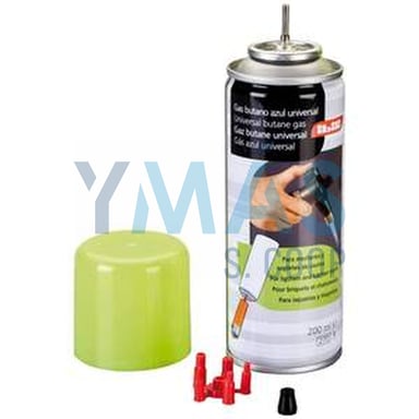 CARTUCHO GAS BUTANO UNIVERSAL 200ML P/SOPLETE MINI
