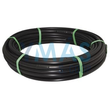 TUBERIA 16MM C/GOTEROS A 35CM 25M NEGRO