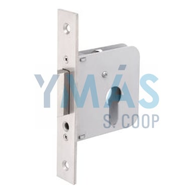 CERRADURA E3812/50 LATON C/CUADRADO