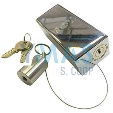 CERRADURA SEGURIDAD FURGONETA TC-4L LT.CROMADO