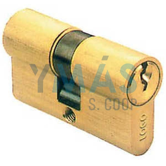 CILINDRO CISA 35X35 LOGOLINE NIQUELADO