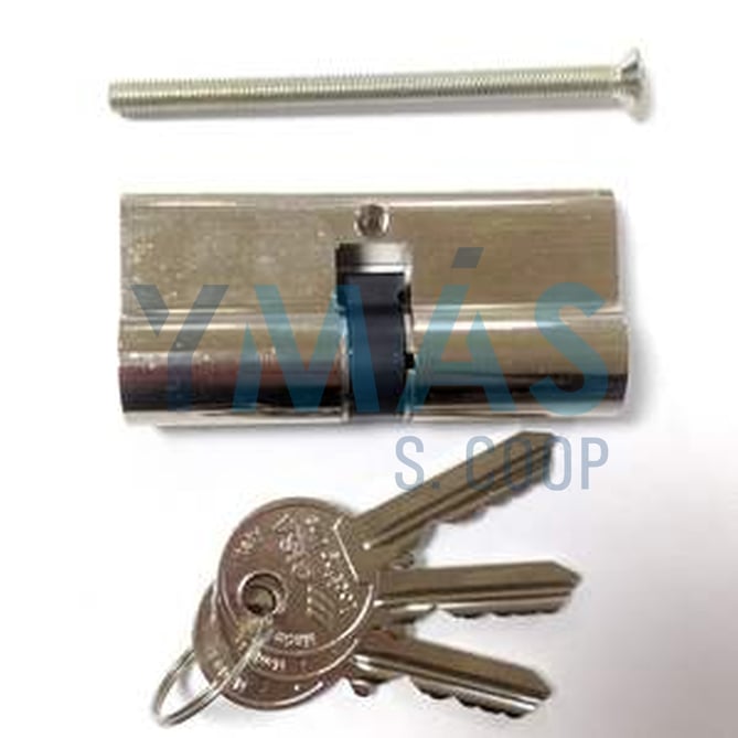 CILINDRO CISA 30X30 LOGOLINE NIQ.LEVA CORTA