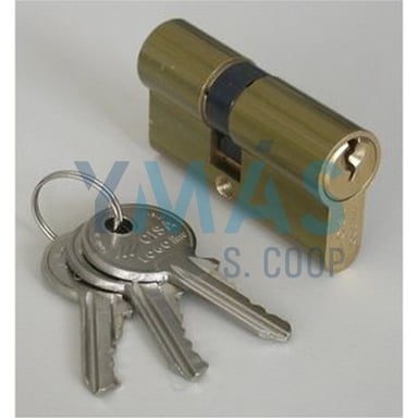 CILINDRO CISA 40X40 LOGOLINE NIQ.LEVA CORTA