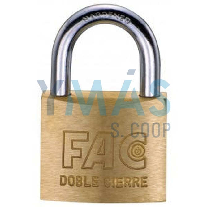 CANDADO LATON ARCO NORMAL 60MM STD