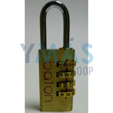 CANDADO COMBINACION 4 RUEDAS 790-4