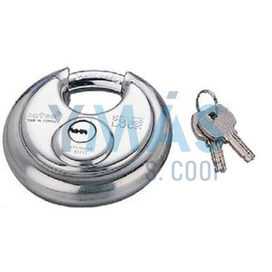 CANDADO DISCO A.INOX. ANTIPALANCA 70MM 5772