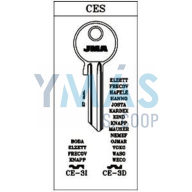 LLAVE CE-3D