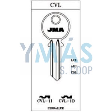 LLAVE.ALUMINIO CVL-1D-AS