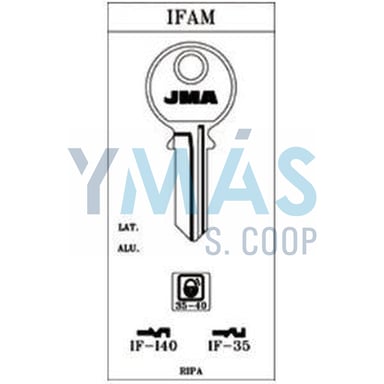LLAVE.ALUMINIO IF-35-AS