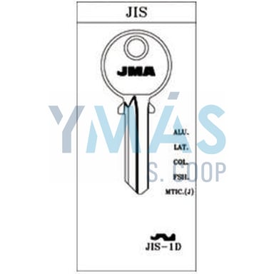 LLAVE ALUMINIO JIS-1D-AS
