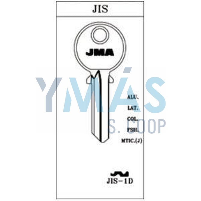 LLAVE ALUMINIO JIS-1D-AS