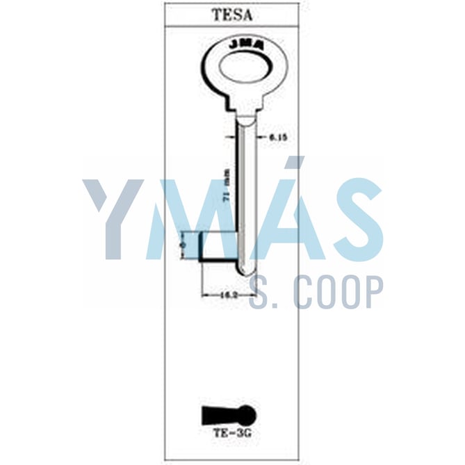 LLAVE TE -3G