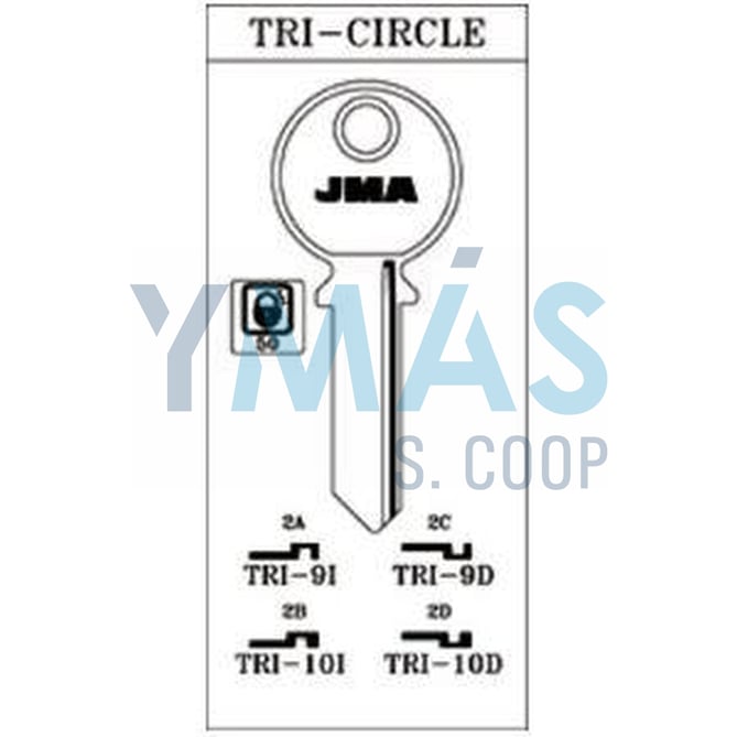 LLAVE TRI-10D
