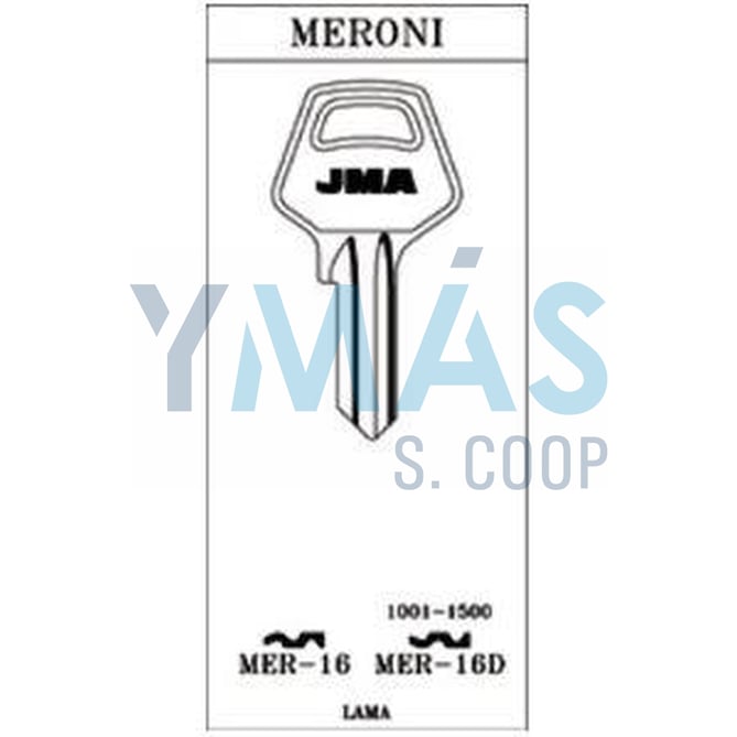 LLAVE MER-16D