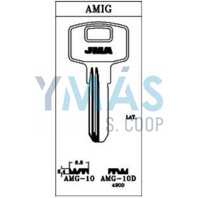 LLAVE AMG-10D