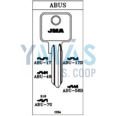 LLAVE ABU-17D