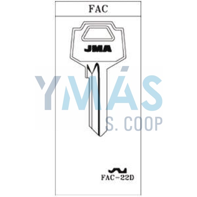 LLAVE FAC-22D