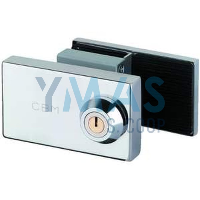 CERRADURA PUERTA CRISTAL MEDIA ALTURA