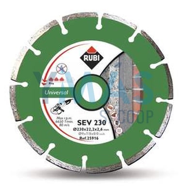 DISCO GENERAL OBRA DIAMANTE SEV 230 PRO