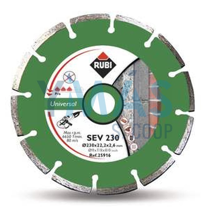 DISCO GENERAL OBRA DIAMANTE SEV 230 PRO