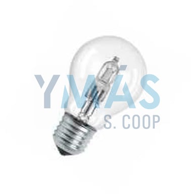 LAMPARA ESFERICA HALOG.46W 230V E27 ECO CLARA