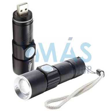 LINTERNA RECARGABLE USB 3W