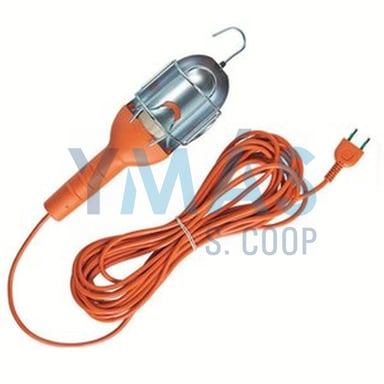 LAMPARA TALLER 10M 60W METALICO