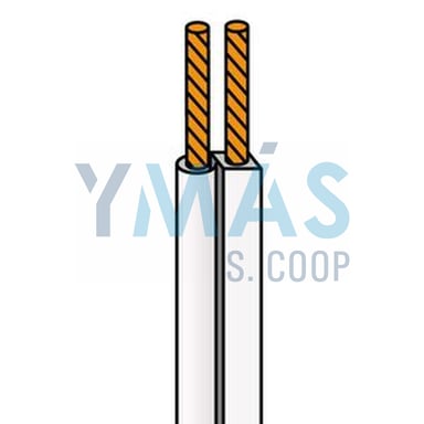 ROLLO CABLE ALTAVOZ 2X1,5 100M BLANCO