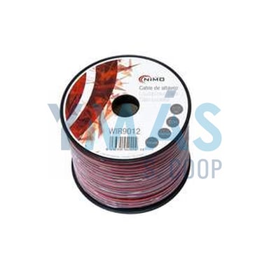 ROLLO CABLE ALTAVOZ 2X1 100M BICOLOR