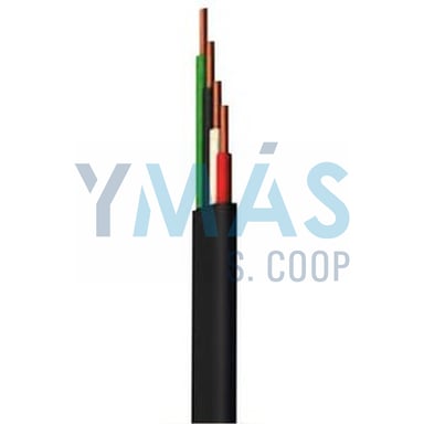 CABLE TELEFONO PLANO 10MTS 4 HILOS