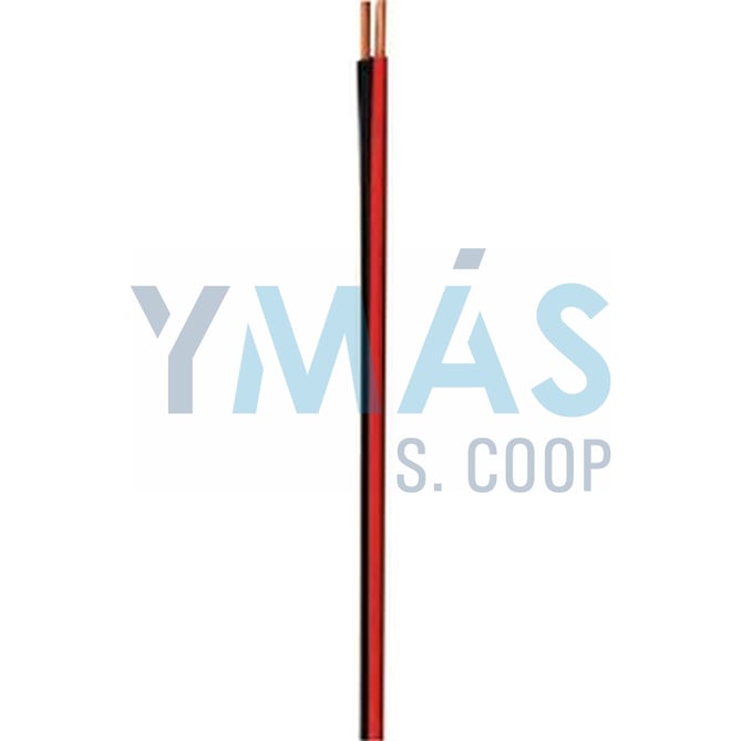 ROLLO CABLE ALTAVOZ 2X0,75 5MTS BLANCO/GRIS