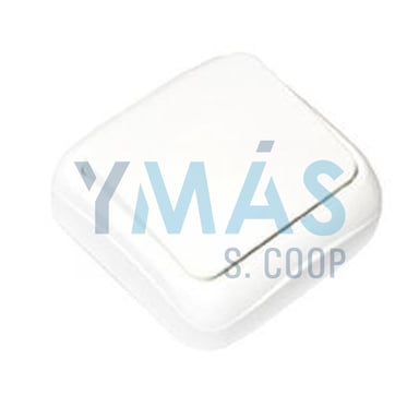 CONMUTADOR SUPERFICIE BLANCO