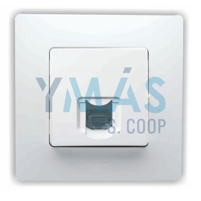BASE TELEFONO RJ11 MONOBLOC BLANCO NILOE