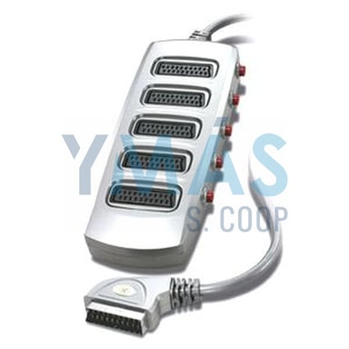 CONEXION EURO/M 5-EURO/H 21P PLATA CONMUT.