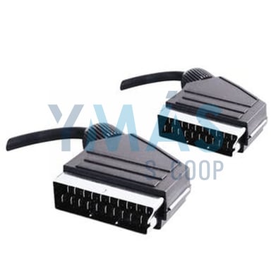 CABLE EUROCONECTOR 21 PIN 1.5M MACHO/MACHO