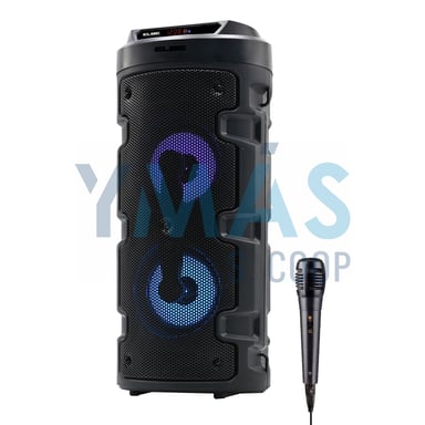 ALTAVOZ BT KARAOKE PORTATIL ELBE ALT-88-TWS