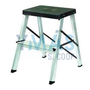 TABURETE ESCALERA 2 PELDAÑOS ALUMINIO