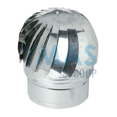 SOMBRERETE EXTRACTOR 300 GALVANIZADO