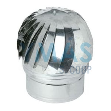 SOMBRERETE EXTRACTOR 350 GALVANIZADO