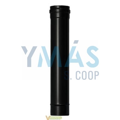 TUBO ESTUFA RECTO EXOPELLET 80MM L.1000MM