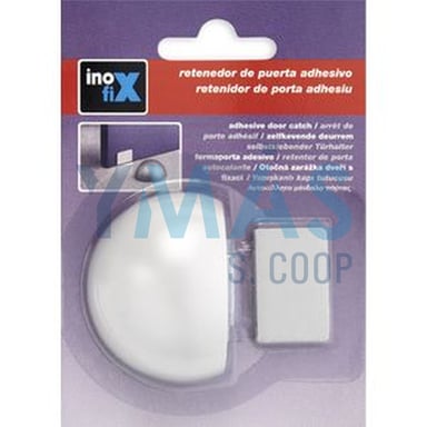 RETENEDOR ADHESIVO MAGNETICO BLANCO
