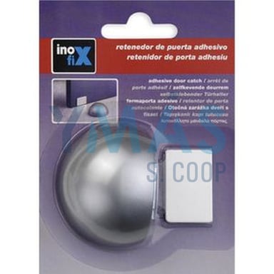 RETENEDOR ADHESIVO MAGNETICO CROMO MATE