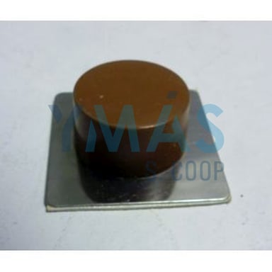 TOPE PUERTA MARRON ADHESIVO GRANEL