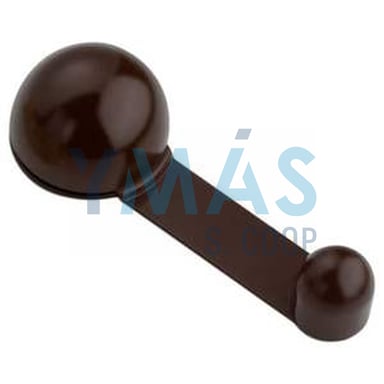 TOPE RETENEDOR GIRATORIO METAL.MARRON