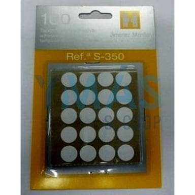 TAPON ADHESIVO BLANCO LISO